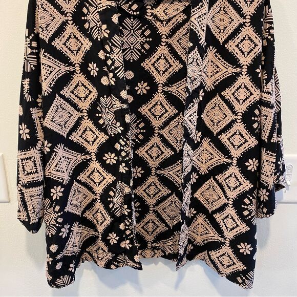 Anthropologie anderson & lauth kimono open cardigan womens OS boho buttery soft - Picture 4 of 9